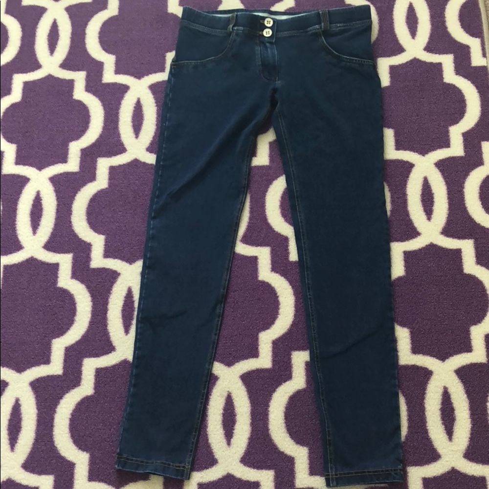 Freddy WR.UP® 7/8 LOW RISE IN STRETCH COTTON denim